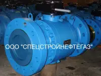 Кран шаровой Ду300 Ру10,0МПа фланцевый температура рабочей среды 350