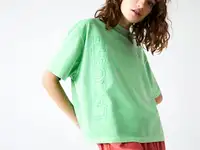 Женская футболка lacoste live из хлопка