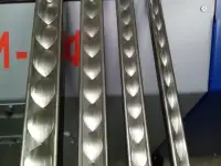 Кузнечно-гибочные станки ПРОФИ-3Ф, для художественной ковки и проката узора ромбовидная фактура на профильной трубе, фотография 9