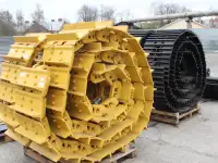 Гусеницы в сборе с башмаками траками для экскаватора., фотография 3
