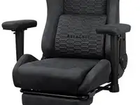 Кресло для геймеров aerocool royal aerosuede серый