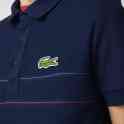 Мужское поло lacoste regular fit из текстурированного хлопка, фотография 4