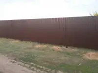 Установка заборного ограждения, фотография 11