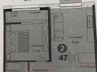 Продаю 2х комн кв ЖК Sezim baqyt-6, проспект туран 55к, фотография 2