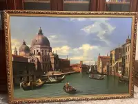 Картина маслом  гранд канал Венеция, фотография 2