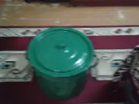 Кастрюля 40 литровая НОВАЯ производство Россия. Цвет зелёный., фотография 3