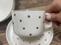 Белый столовый сервиз со звёздочками Vassila, фотография 5