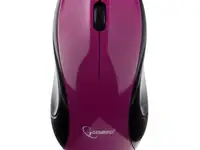 Мышь беспров. gembird musw-320-p, 2.4ггц, фиолетовый, 3кн, 1000dpi, блистер