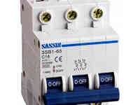 Автоматический выключатель 3P 20A 3SB1-63 SASSIN, 4 шт