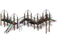 Детский игровой комплекс «навина (геометрия)» дик 2.09.08-02 h=1200