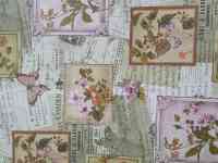 Красивая скатерть клеенка в стиле винтаж поле бабочки, качество, фотография 4