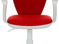 Кресло детское бюрократ kd-w10axsn/26-22 красный 26-22 (пластик белый)