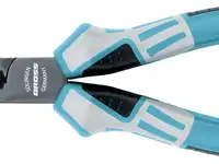 Длинногубцы прямые 170 мм, трехкомпонентные рукоятки// gross