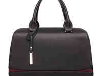 Женская кожаная сумка emra black, фотография 2