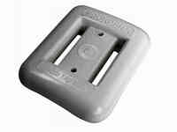 Груз полумягкий scorpena 1 кг, белый