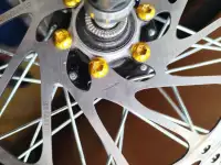 Колеса для велосипеда 2 шт.29 переднее и заднее, покрышки 2.4 Schwalbe Hurricane, фотография 11