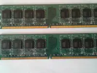 Оперативная память DDR2 1Gb 2 шт., фотография 2