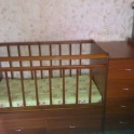 Срочно продам детскую кроватку 3в1