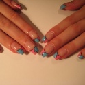Акриловое наращивание ногтей, фотография 1