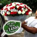 101 роза, доставка бесплатная