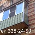 обшивка балконов, фотография 2
