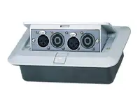 Встраиваемая панель с разъёмами soundking aj312