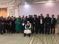 Ведущие, режиссёры, сценаристы, дикторы на казахском русском языках на Еске алу поминки, проектор большой 6 м. экран, фотография 4