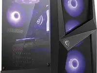 Корпус atx msi mag forge 101m без бп чёрный