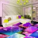 Наливные декоративные полы с 3D рисунками, фотография 2