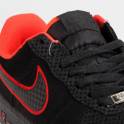 Nike Air Force 1 black/red/green sole