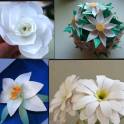 Делаю объемные цветы для оформления, фотография 1