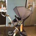 2015 Stokke Xplory V4 коляска с люлькой и автокреслом, фотография 3