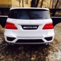 Детский электромобиль Mercedes ML 63 White, фотография 5