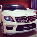 Детский электромобиль Mercedes ML 63 White, фотография 6
