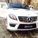 Детский электромобиль Mercedes ML 63 White
