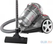 Пылесос supra vcs-2525 сухая уборка серый/черный