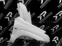 Крыло на Тойота Land Cruiser Prado 120 из стеклопластика., фотография 2