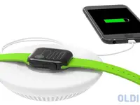 Беспроводное зарядное устройство для телефона и часов lyambda lw4-wt белый с