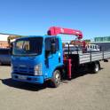 Кран-манипулятор Isuzu NP 5 тонн КМУ Unic 3 тонны, 8 метров., фотография 1