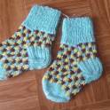 Вязаные шерстяные Носочки, Пинетки, Варежки, фотография 5