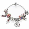 Стильные браслеты с шармами оптом, фотография 3