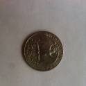Продам монету liberty quarter dollar 1980 год перевертыш