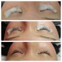 Наращивание ресниц, коррекция бровей
