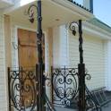 Кованые навесы, козырьки, фотография 1