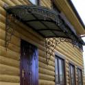 Кованые навесы, козырьки, фотография 10