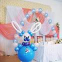 детское оформление шарами, фотография 2