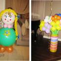 детское оформление шарами