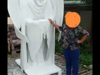 Статуя монах ангел., фотография 3