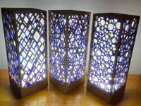 Голубой Интерьерный светильник-ночник, фотография 12