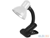 Настольная лампа эра n-102 40вт белый n-102-e27-40w-w